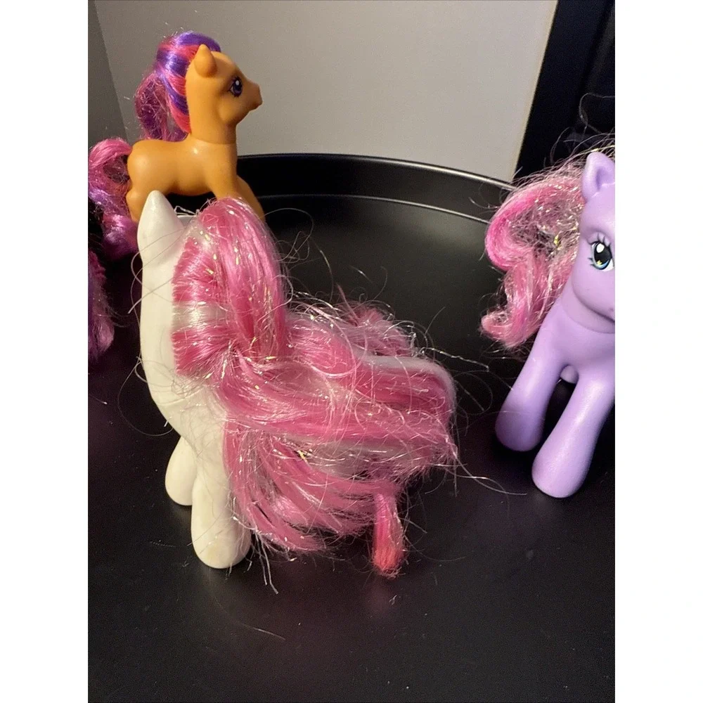 My Little Pony G3 Lot Of 4 Star Swirl, Scootaloo Starsong & Crystal Lace 2002-08